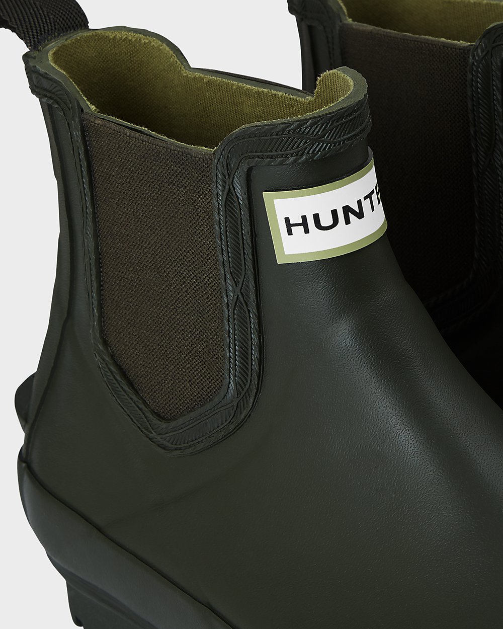 Bottes Chelsea Hunter Norris Femme Vert Foncé Olive XUPKRVQ-29